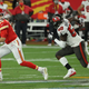 Tampa’s Shaq Barrett was on top of Patrick Mahomes all throughout last night’s lopsided victory.